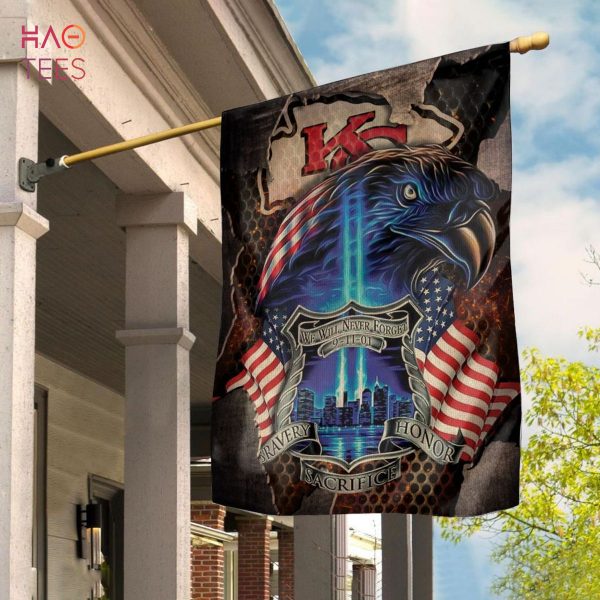 BEST NFL Kansas City Chiefs, Specialized Flag For Honor Patriot Day We Will Never Forget 3D Hoodie