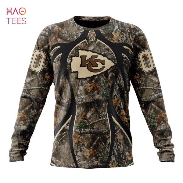 BEST NFL Kansas City Chiefs, Speicla Camo Realtree Hunting 3D Hoodie