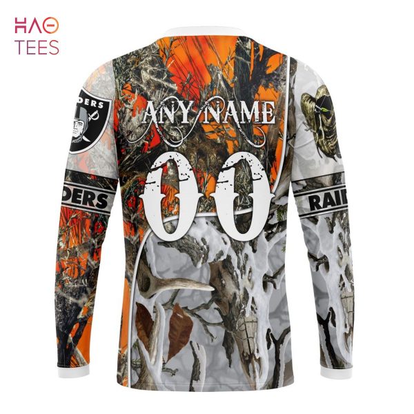 BEST NFL Las Vegas Raiders Special Fall And Winter Bow Hunting 3D Hoodie