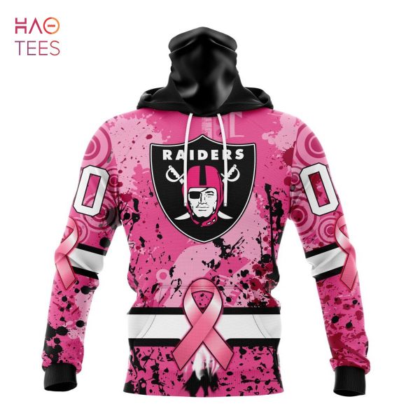 BEST NFL Las Vegas Raiders, Specialized Design I Pink I Can! IN OCTOBER WE WEAR PINK BREAST CANCER 3D Hoodie