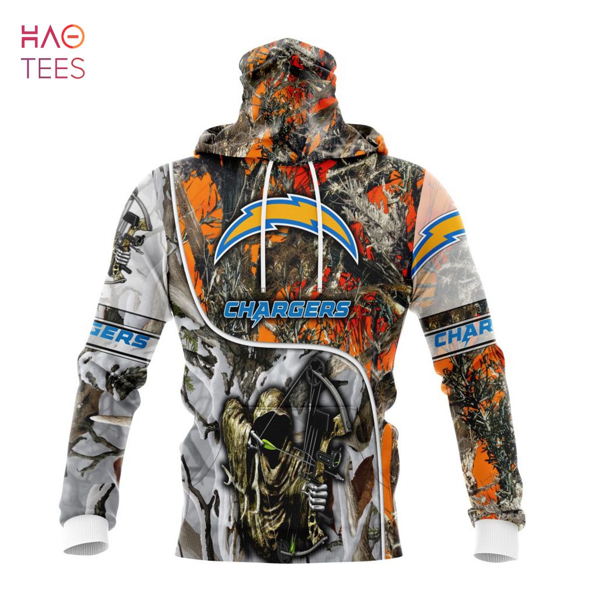 BEST NFL Los Angeles Chargers Special Fall And Winter Bow Hunting 3D Hoodie