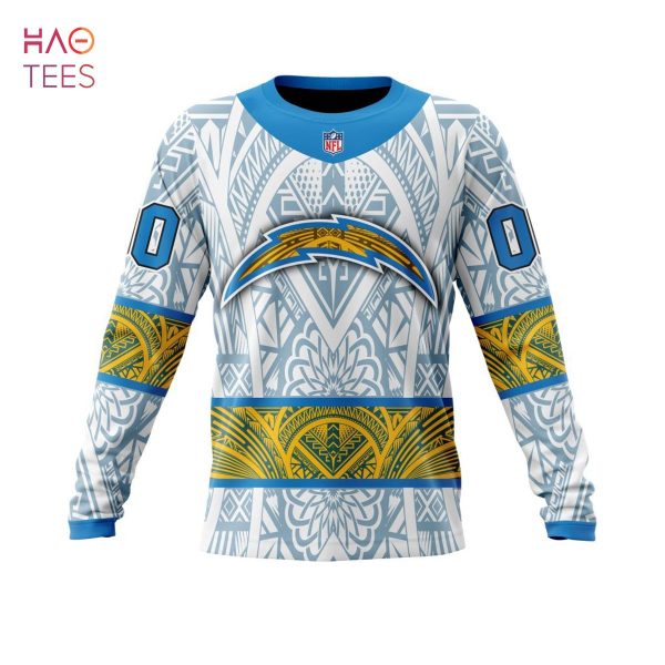 BEST NFL Los Angeles Chargers, Specialized Native With Samoa Culture 3D Hoodie
