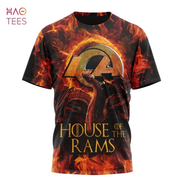 BEST NFL Los Angeles Rams GAME OF THRONES – HOUSE OF THE RAMS 3D Hoodie