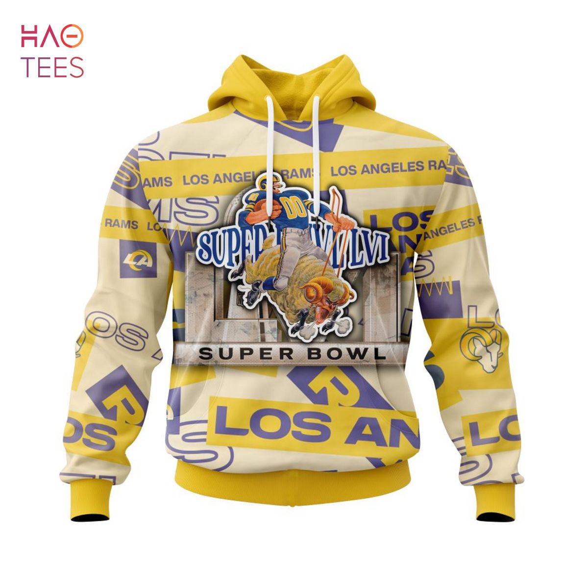 BEST NFL Los Angeles Rams, Specialized For Super Bowl LVI Champions - IT51 3D Hoodie