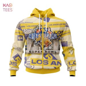 Nike Super Bowl Champs Los Angeles Rams 3D Full Printing Bomber