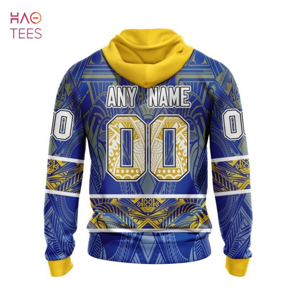 BEST NFL Los Angeles Rams, Specialized Native With Samoa Culture 3D Hoodie