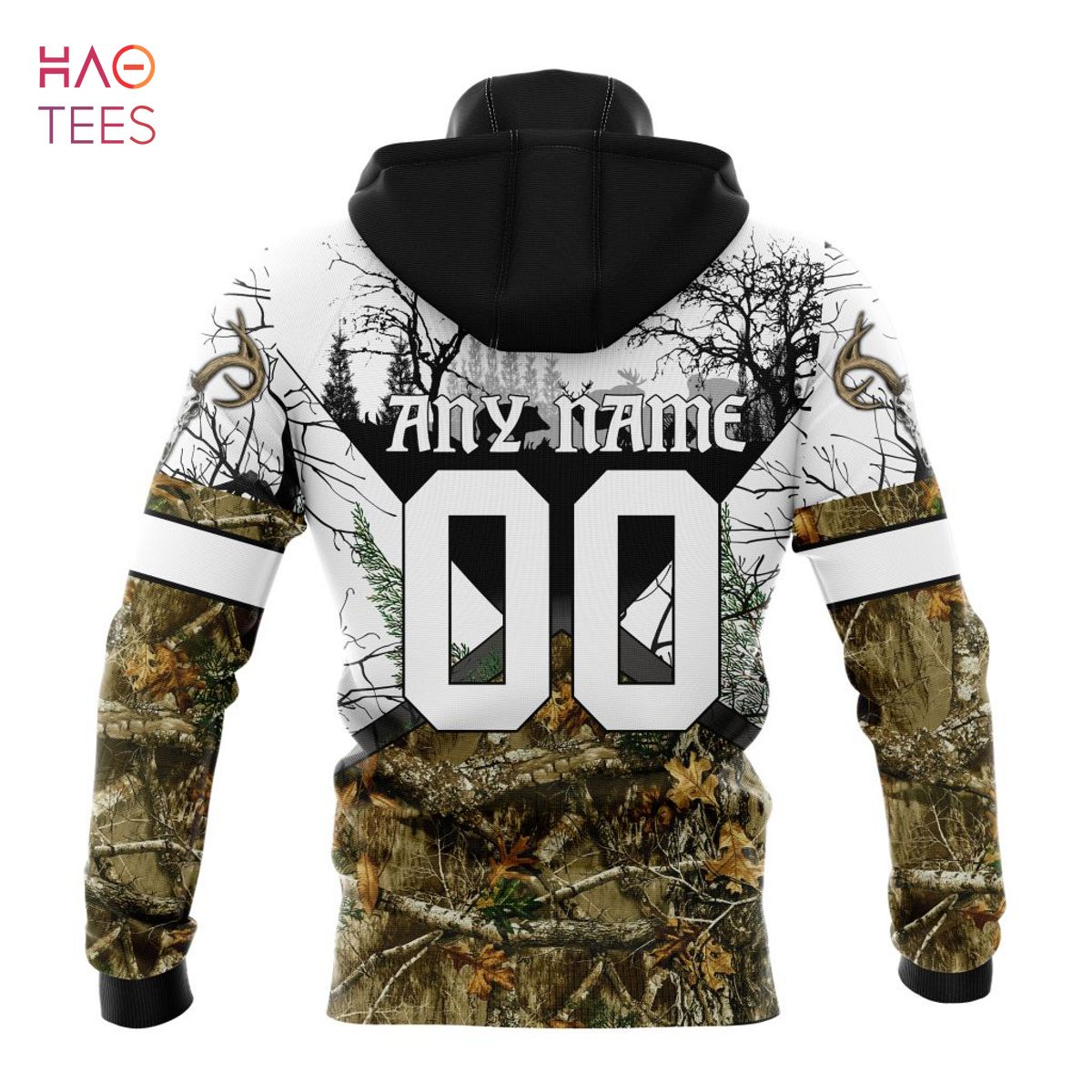 BEST NFL Los Angeles Rams, Specialized Specialized Design Wih Deer Skull And Forest Pattern For Go Hunting 3D Hoodie