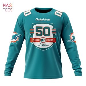 Dolphins 50 Patch 1972 Perfect Season Patch Miami Dolphins 