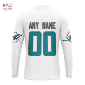 BEST NFL Miami Dolphins 50th Anniversary Of The 1972 Perfect Season Aqua  Kits 3D Hoodie