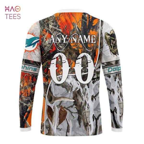 BEST NFL Miami Dolphins Special Fall And Winter Bow Hunting 3D Hoodie