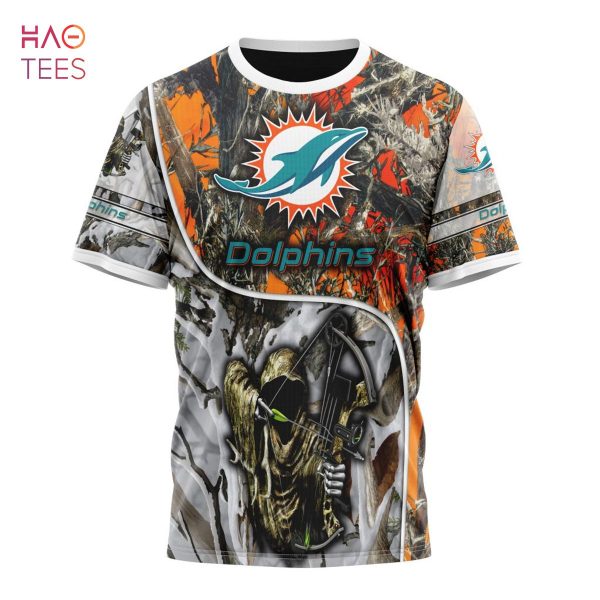 BEST NFL Miami Dolphins Special Fall And Winter Bow Hunting 3D Hoodie
