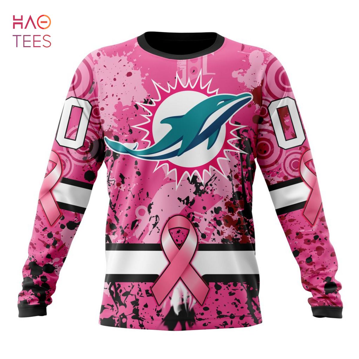 BEST NFL Miami Dolphins, Specialized Design I Pink I Can! IN OCTOBER WE WEAR PINK BREAST CANCER 3D Hoodie