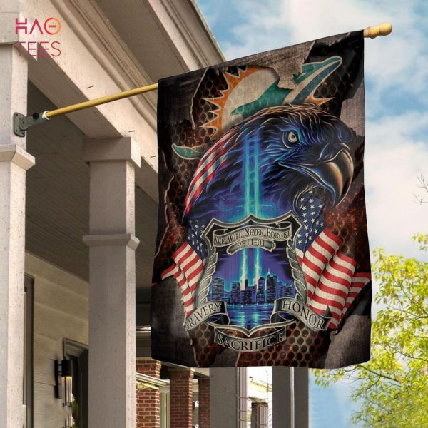 BEST NFL Miami Dolphins, Specialized Flag For Honor Patriot Day We Will Never Forget 3D Hoodie