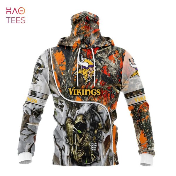 BEST NFL Minnesota Vikings Special Fall And Winter Bow Hunting 3D Hoodie