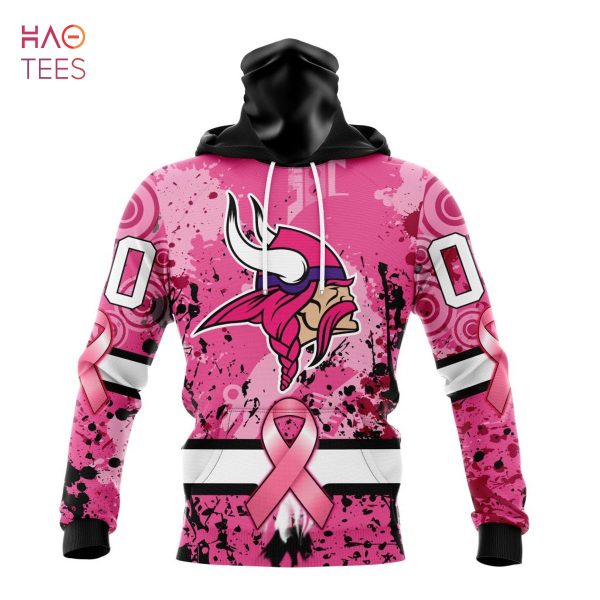 BEST NFL Minnesota Vikings, Specialized Design I Pink I Can! IN OCTOBER WE WEAR PINK BREAST CANCER 3D Hoodie