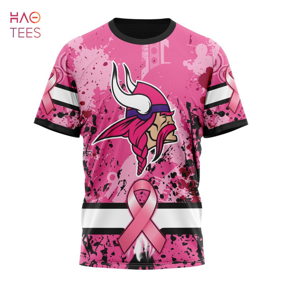 BEST NFL Minnesota Vikings, Specialized Design I Pink I Can! IN OCTOBER WE WEAR PINK BREAST CANCER 3D Hoodie