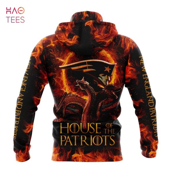 BEST NFL New England Patriots GAME OF THRONES – HOUSE OF THE PATRIOTS 3D Hoodie