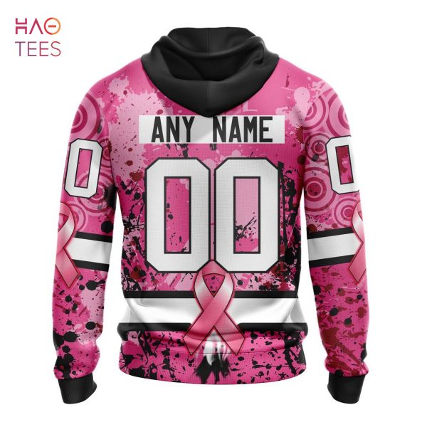BEST NFL New England Patriots, Specialized Design I Pink I Can! IN OCTOBER WE WEAR PINK BREAST CANCER 3D Hoodie
