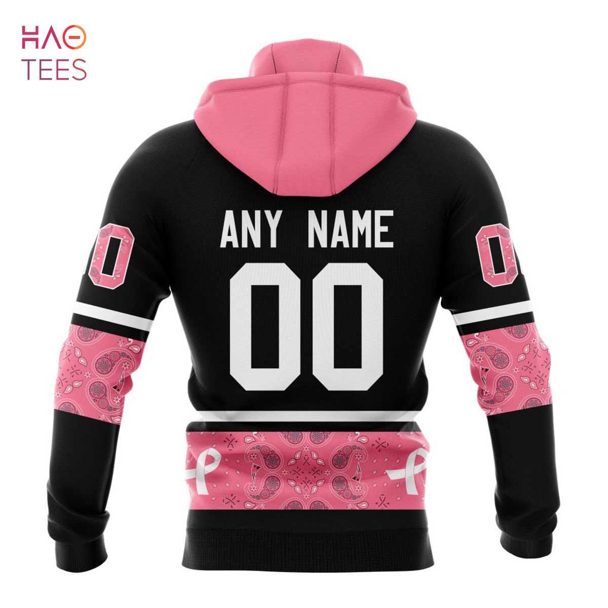 BEST NFL New England Patriots, Specialized Design In Classic Style With Paisley! IN OCTOBER WE WEAR PINK BREAST CANCER 3D Hoodie