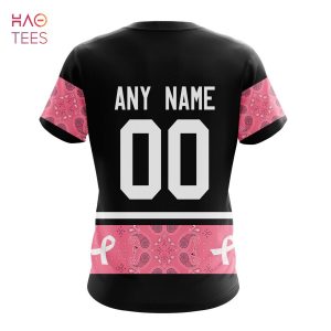 NFL New England Patriots Personalized Special Design Paisley Design We Wear  Pink Breast Cancer Hoodie T Shirt - Growkoc