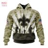BEST NFL New Orleans Saints Special Camo Realtree Hunting 3D Hoodie