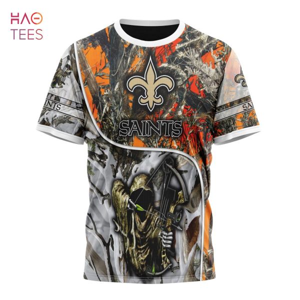 BEST NFL New Orleans Saints Special Fall And Winter Bow Hunting 3D Hoodie