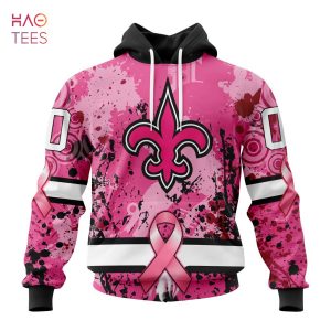 BEST NFL New Orleans Saints, Specialized Design I Pink I Can! IN OCTOBER WE WEAR PINK BREAST CANCER 3D Hoodie