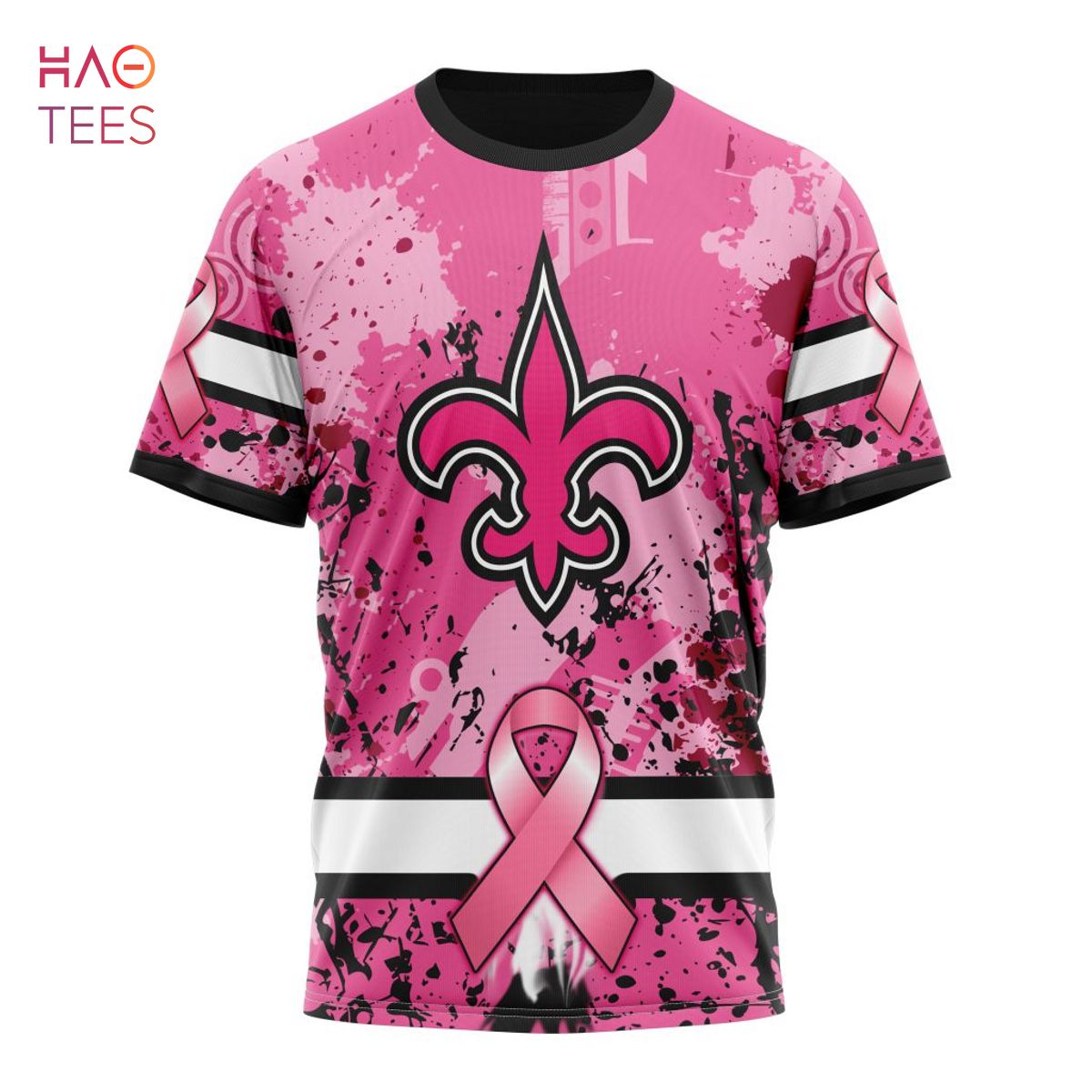 BEST NFL New Orleans Saints, Specialized Design I Pink I Can! Fearless  Again Breast Cancer 3D