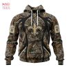 BEST NFL New Orleans Saints, Specialized Specialized Design Wih Deer Skull And Forest Pattern For Go Hunting 3D Hoodie