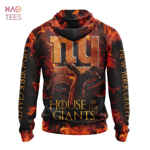 BEST NFL New York Giants GAME OF THRONES – HOUSE OF THE GIANTS 3D Hoodie