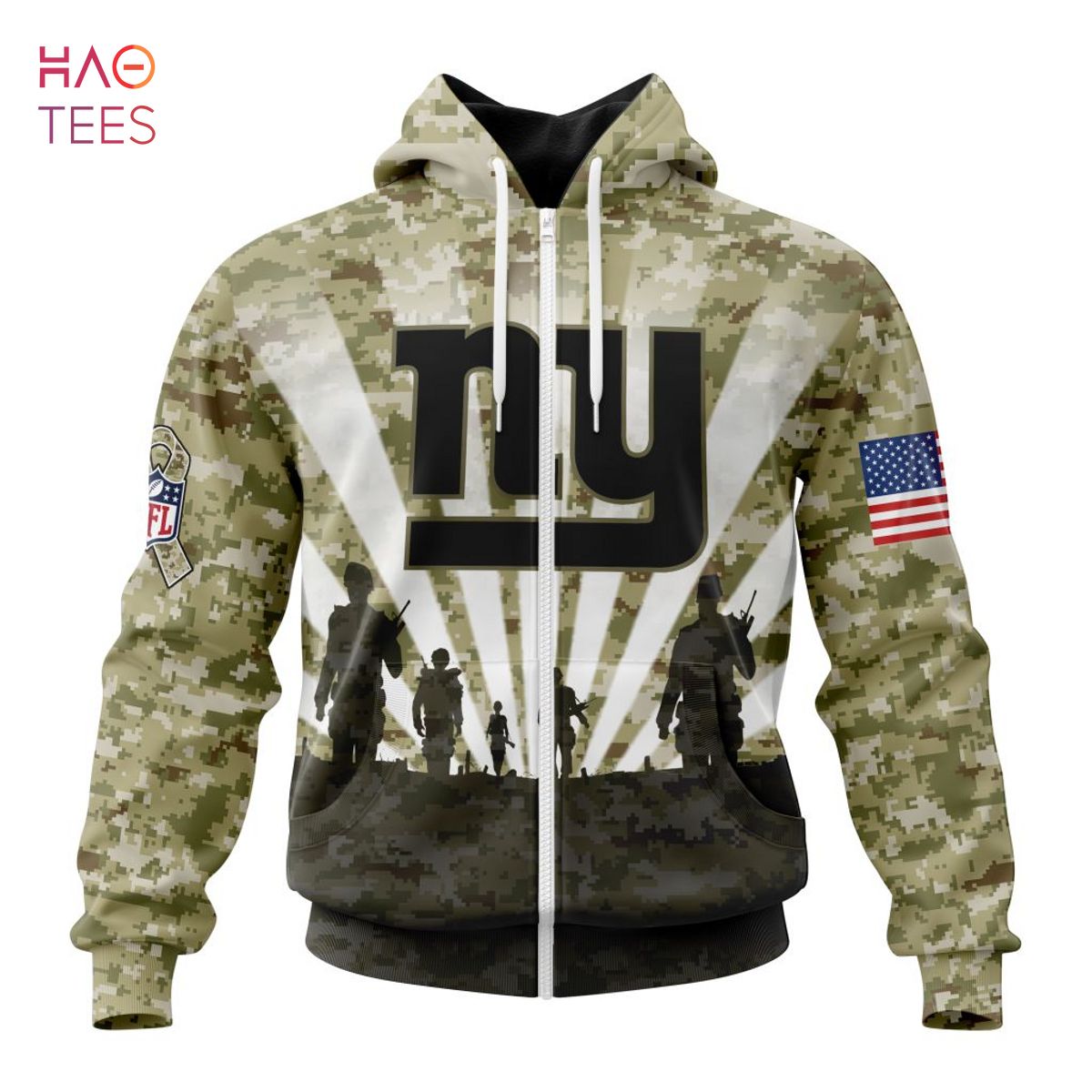 Giants army outlet hoodie