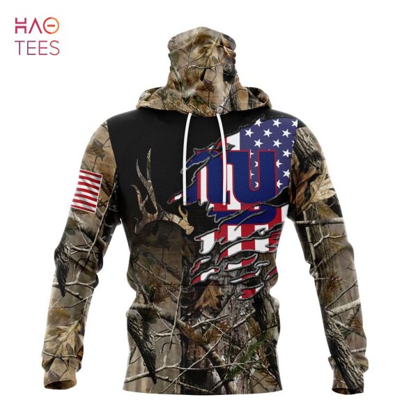 BEST NFL New York Giants Special Camo Realtree Hunting 3D Hoodie
