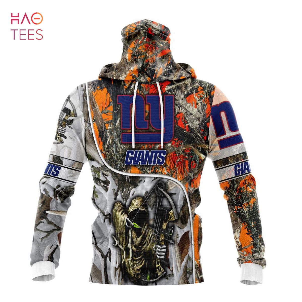 BEST NFL New York Giants Special Fall And Winter Bow Hunting 3D Hoodie