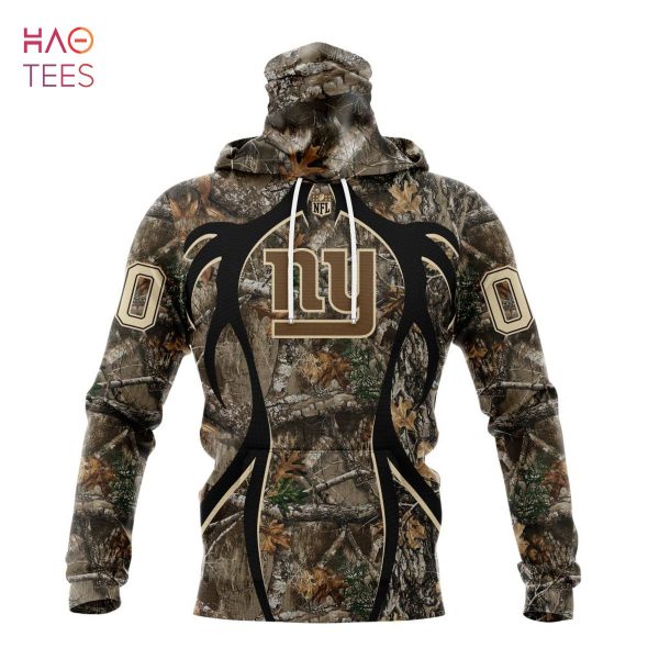 BEST NFL New York Giants, Speicla Camo Realtree Hunting 3D Hoodie
