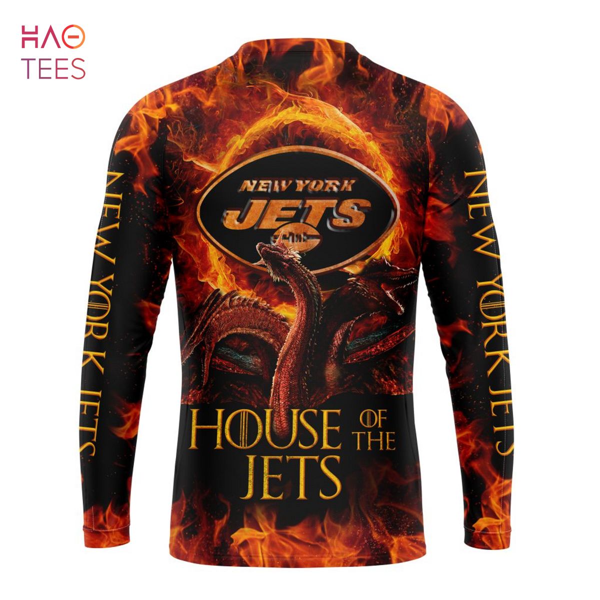 BEST NFL New York Jets GAME OF THRONES - HOUSE OF THE JETS 3D Hoodie