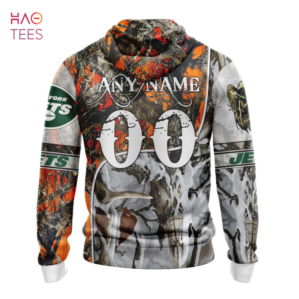 BEST NFL New York Jets Special Fall And Winter Bow Hunting 3D Hoodie BEST NFL New York Jets Special Fall And Winter Bow Hunting 3D Hoodie