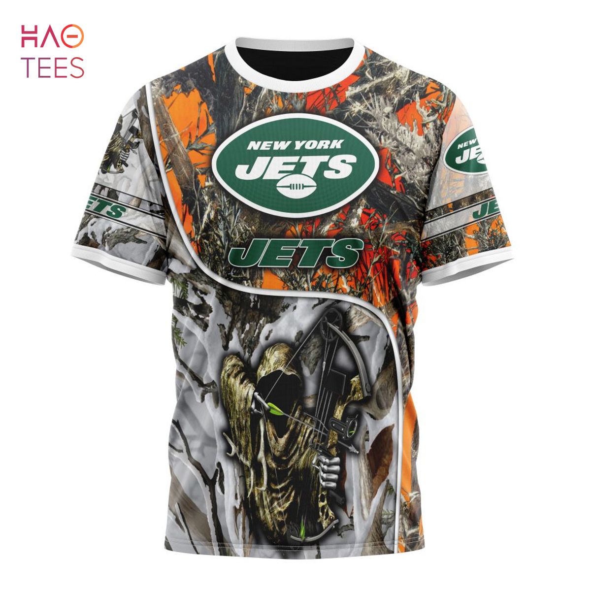 BEST NFL New York Jets Special Fall And Winter Bow Hunting 3D Hoodie BEST NFL New York Jets Special Fall And Winter Bow Hunting 3D Hoodie