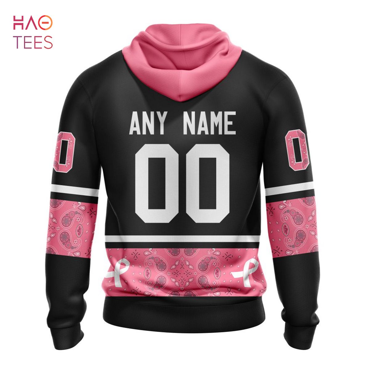 BEST NFL New York Jets, Specialized Design In Classic Style With Paisley! IN OCTOBER WE WEAR PINK BREAST CANCER 3D Hoodie