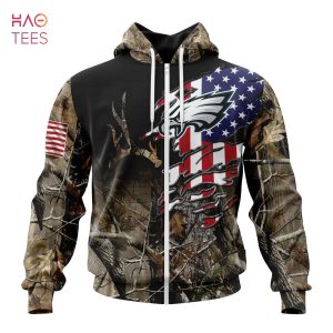 BEST NFL Philadelphia Eagles Special Camo Realtree Hunting 3D Hoodie