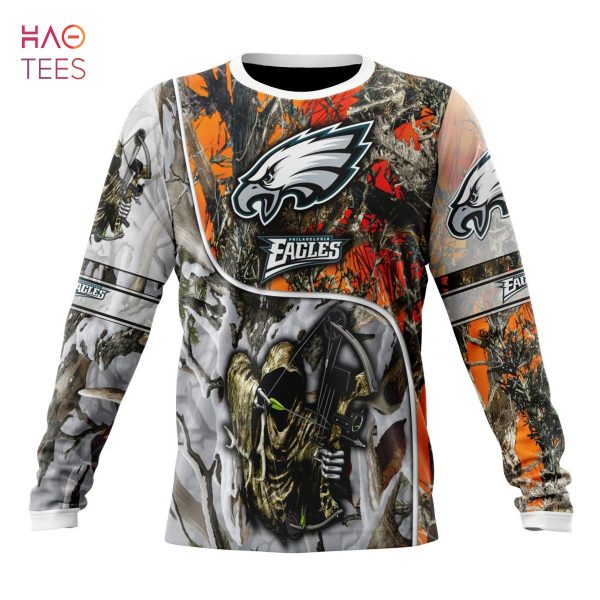 BEST NFL Philadelphia Eagles Special Fall And Winter Bow Hunting 3D Hoodie