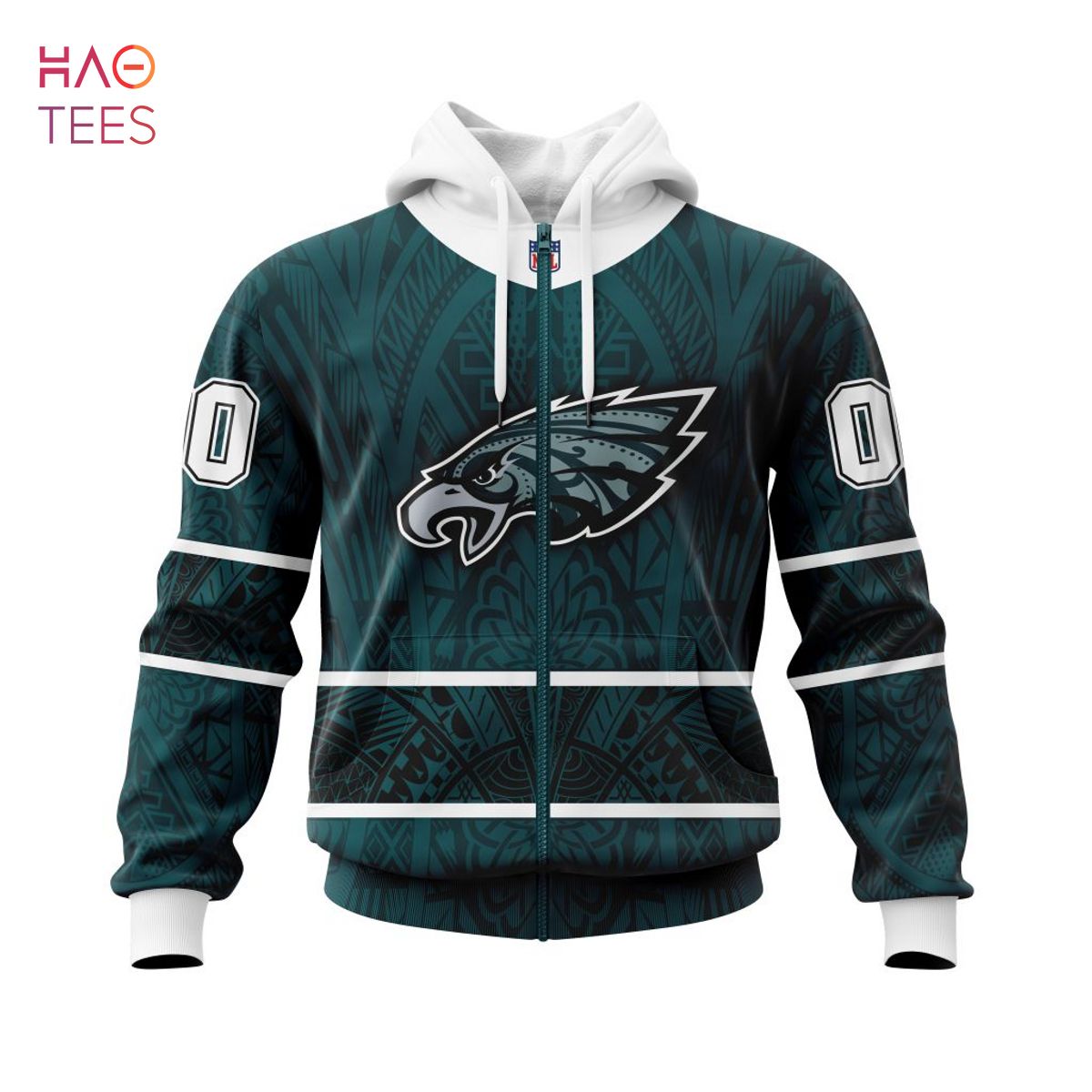 BEST NFL Philadelphia Eagles, Specialized Native With Samoa Culture 3D Hoodie