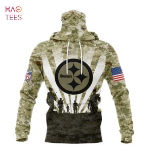 Pittsburgh Steelers Salute to Military Pullover Sweatshirt