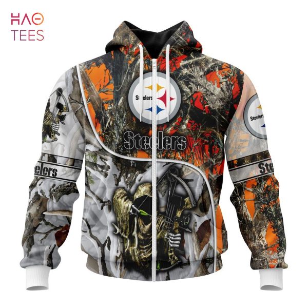 BEST NFL Pittsburgh Steelers Special Fall And Winter Bow Hunting 3D Hoodie