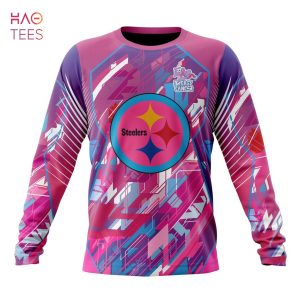 Personalized NFL Pittsburgh Steelers All Over Print 3D T Shirt Special Pink  Tie-Dye Unisex Tshirt