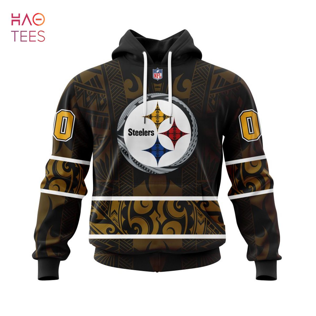 BEST NFL Pittsburgh Steelers, Specialized Native With Samoa Culture 3D Hoodie