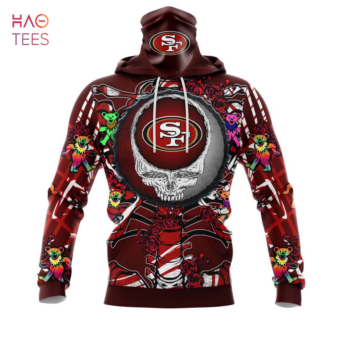 san francisco 49ers 3d hoodie