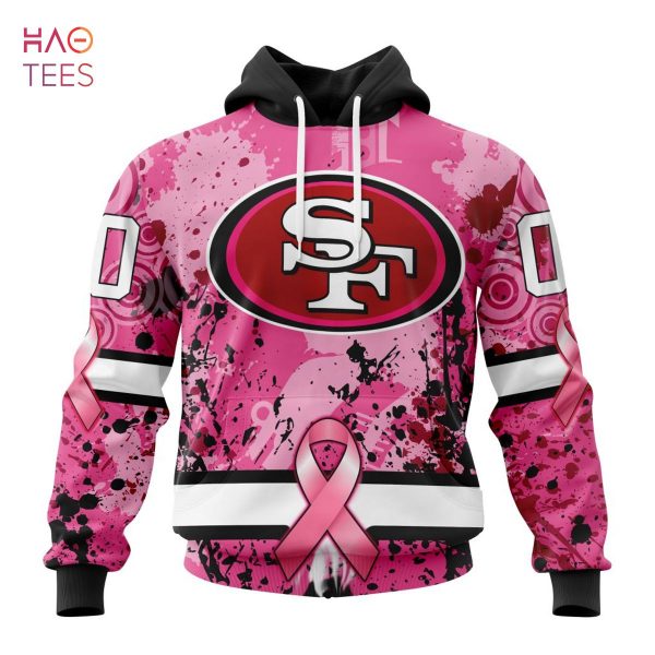 BEST NFL San Francisco 49ers, Specialized Design I Pink I Can! IN OCTOBER WE WEAR PINK BREAST CANCER 3D Hoodie