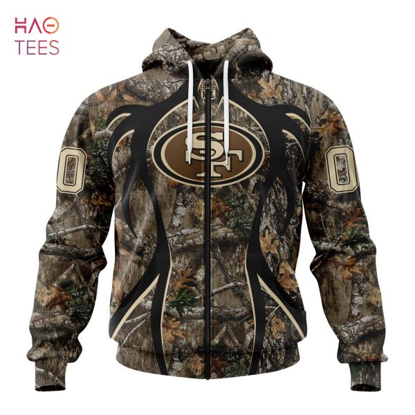 BEST NFL San Francisco 49ers, Speicla Camo Realtree Hunting 3D Hoodie