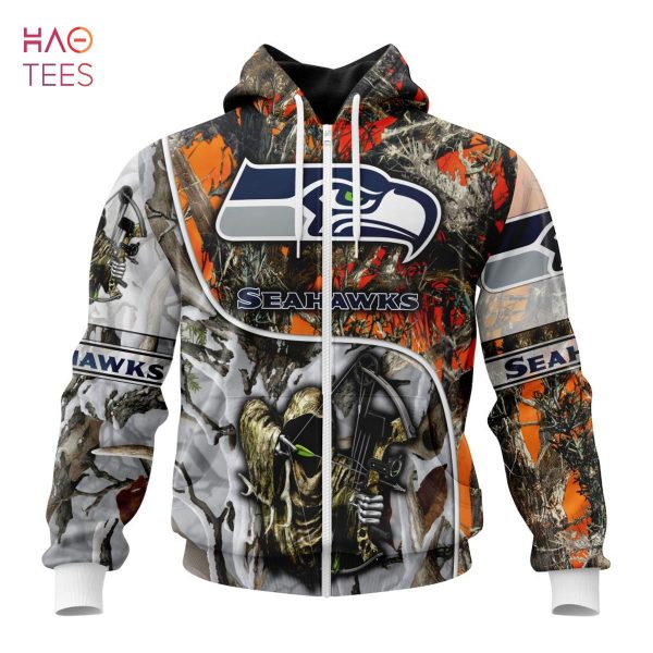 BEST NFL Seattle Seahawks Special Fall And Winter Bow Hunting 3D Hoodie