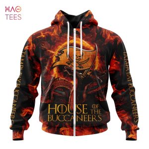 BEST NFL Tampa Bay Buccaneers GAME OF THRONES – HOUSE OF THE BUCCANEERS 3D Hoodie